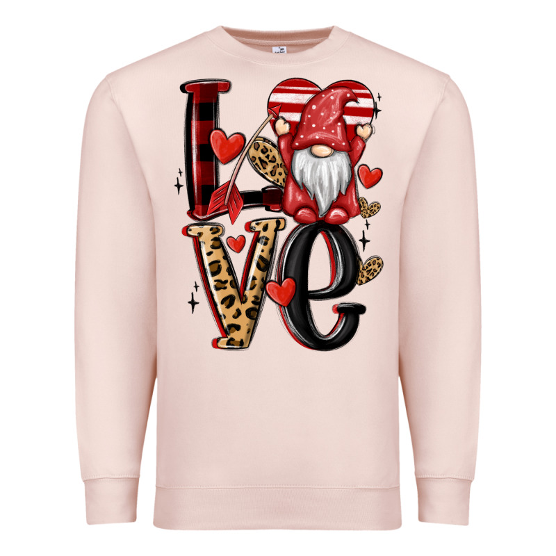 Love Gnome Premium Sweatshirt by MaliasSmallBusiness | Teevron