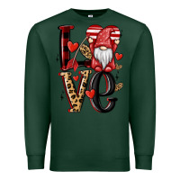 Sports Green love gnome Premium Sweatshirt - MaliasSmallBusiness