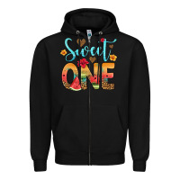 Black sweet one watermelon Zipper Hoodie - Artiststas