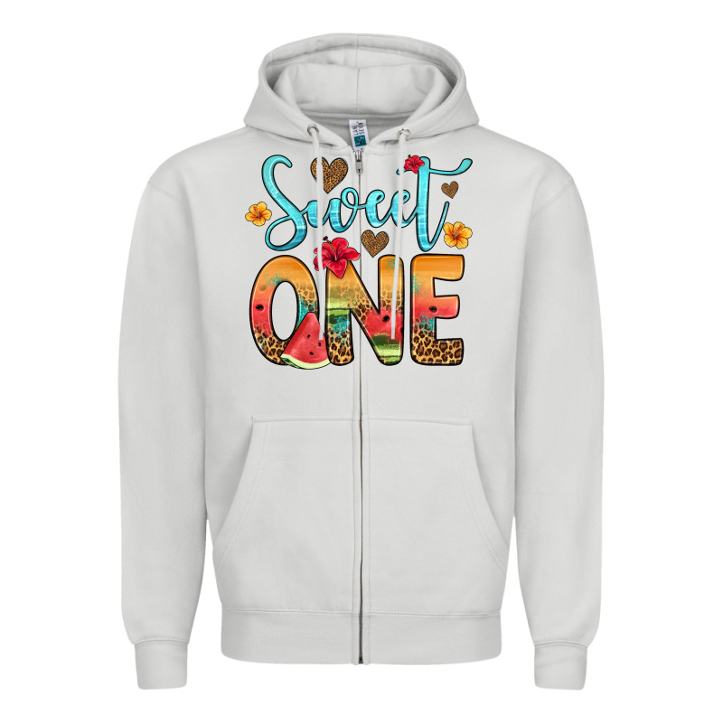 Sweet One Watermelon Zipper Hoodie by Artiststas | Teevron