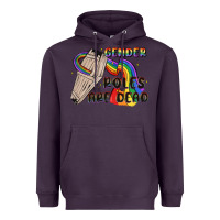 Plum gender roles are dead Heavyweight Hoodie - MaliasSmallBusiness