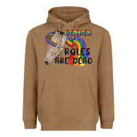 Toasted Coconut gender roles are dead Heavyweight Hoodie - MaliasSmallBusiness