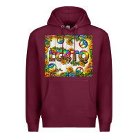 Burgundy Western LGBTQ+ Tumbler Premium Hoodie - BundleAndBundleShop