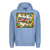 Colony Blue Western LGBTQ+ Tumbler Premium Hoodie - BundleAndBundleShop