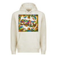 Oatmeal Heather Western LGBTQ+ Tumbler Premium Hoodie - BundleAndBundleShop