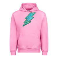 Fuchsia Pink Turquoise Lightning Urban Hoodie - Bettercallsaul