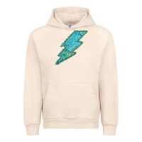 Sandshell Turquoise Lightning Urban Hoodie - Bettercallsaul