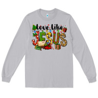 Moon Dust Christmas love like jesus Long Sleeve Tee - FaDigitalArtStudio