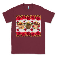 Burgundy mexico gnomes mouse pad Classic Tee - HRA Design Shop