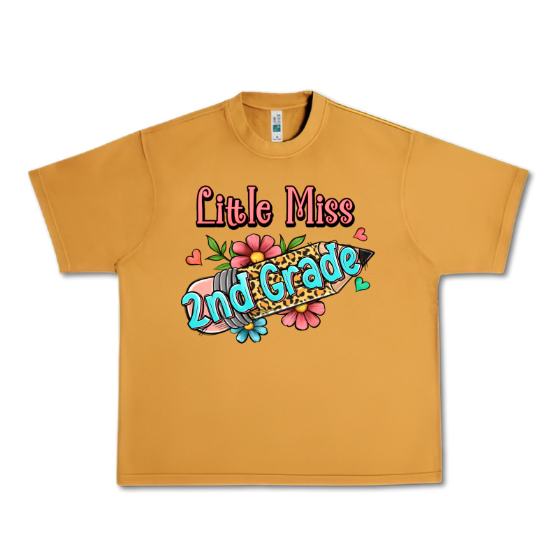 Little Miss Second Grade Urban Heavy Tee by RanaPortraitStore | Teevron