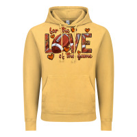 Vintage Mustard for the love of the game football Vintage Hoodie - texasbilliewilder