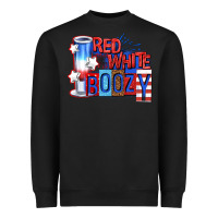 Black red white boozy billie wilder Heavyweight Sweatshirt - texasbilliewilder