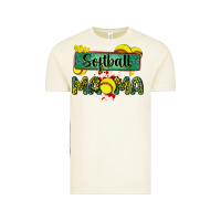 Vintage Arctic softball mama with leopard Vintage Tee - Zillion Design Studio