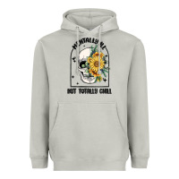 Moon Dust mentally ill but totally chill Heavyweight Hoodie - MaliasSmallBusiness