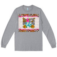 Heather Grey race life Long Sleeve Tee - HRA Design Shop
