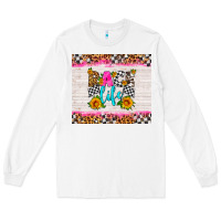 White race life Long Sleeve Tee - HRA Design Shop