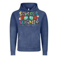 Vintage Denim school's out for summer teacher life Vintage Hoodie - Zillion Design Studio