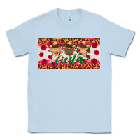 Dusty Blue fiesta mexico gnomes license plate Classic Tee - HRA Design Shop