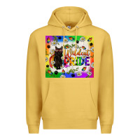Antique Gold Western LGBTQ+ With Sunflowers Premium Hoodie - BundleAndBundleShop