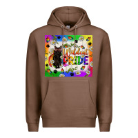 Chestnut Western LGBTQ+ With Sunflowers Premium Hoodie - BundleAndBundleShop