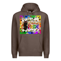 Coffee Western LGBTQ+ With Sunflowers Premium Hoodie - BundleAndBundleShop
