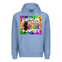 Colony Blue Western LGBTQ+ With Sunflowers Premium Hoodie - BundleAndBundleShop
