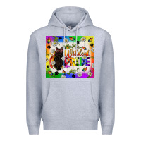 Heather Grey Western LGBTQ+ With Sunflowers Premium Hoodie - BundleAndBundleShop