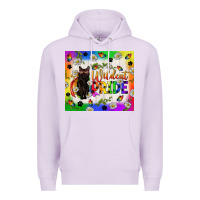 Lilac Western LGBTQ+ With Sunflowers Premium Hoodie - BundleAndBundleShop