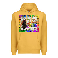 Mustard Western LGBTQ+ With Sunflowers Premium Hoodie - BundleAndBundleShop