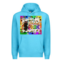 Ocean Blue Western LGBTQ+ With Sunflowers Premium Hoodie - BundleAndBundleShop