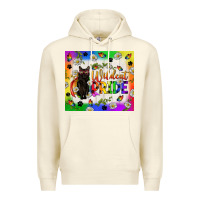 Sandshell Western LGBTQ+ With Sunflowers Premium Hoodie - BundleAndBundleShop