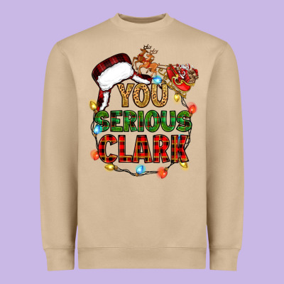 You Serious Clark Heavyweight Sweatshirt Designed By Zillion Design Studio
