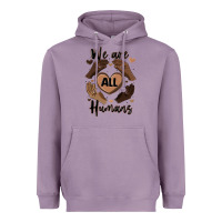 Lavender we are all humans Heavyweight Hoodie - MaliasSmallBusiness