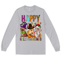 Moon Dust Happy hallothankmas dog Long Sleeve Tee - FaDigitalArtStudio