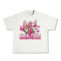 Pistachio Fuck Cancer with Butterflies Urban Heavy Tee - texasbilliewilder