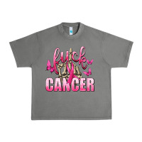 Tornado Fuck Cancer with Butterflies Urban Heavy Tee - texasbilliewilder