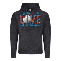 Vintage Black for the love of the game hockey Vintage Hoodie - texasbilliewilder
