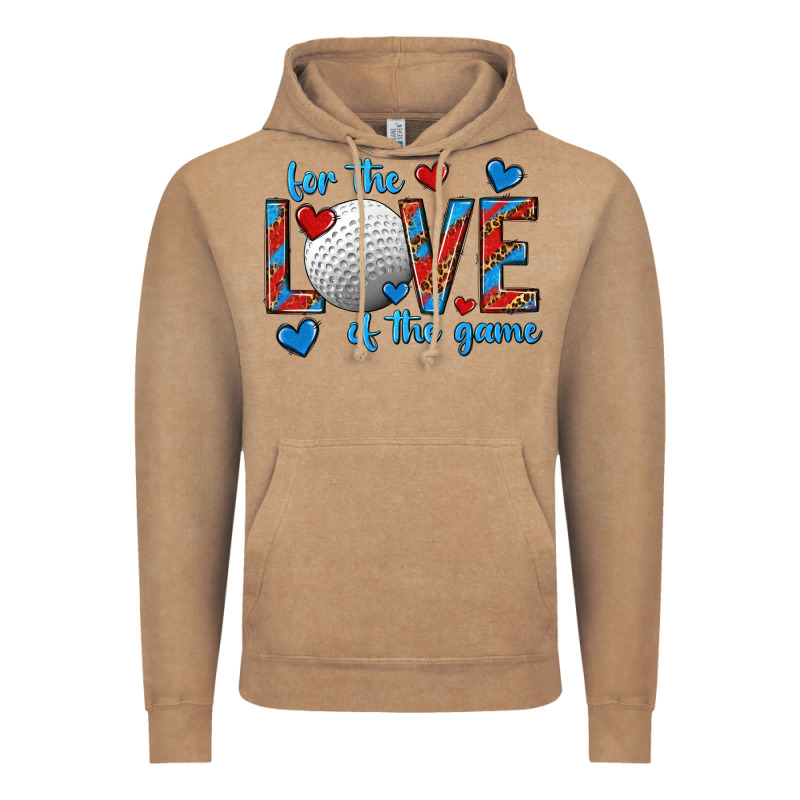 For The Love Of The Game Hockey Vintage Hoodie by texasbilliewilder | Teevron