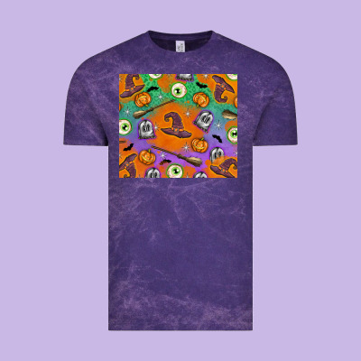 Halloween Vintage Tee Designed By Texasbilliewilder