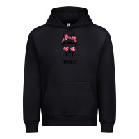 Black Pink Flower Mom Skull Urban Hoodie - Bettercallsaul