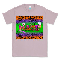 Lilac halloween nurse tumbler Classic Tee - BundleAndBundleShop