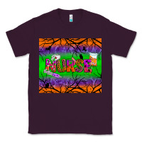 Plum halloween nurse tumbler Classic Tee - BundleAndBundleShop