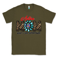 Army Green autism Classic Tee - CowhideDigitalArt