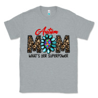 Heather Grey autism Classic Tee - CowhideDigitalArt