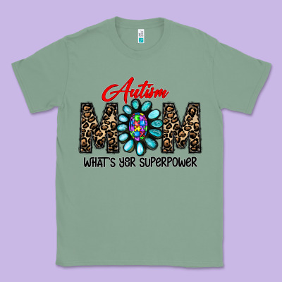 Autism Classic Tee Designed By Cowhidedigitalart
