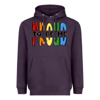 Plum proud to be me Heavyweight Hoodie - MaliasSmallBusiness