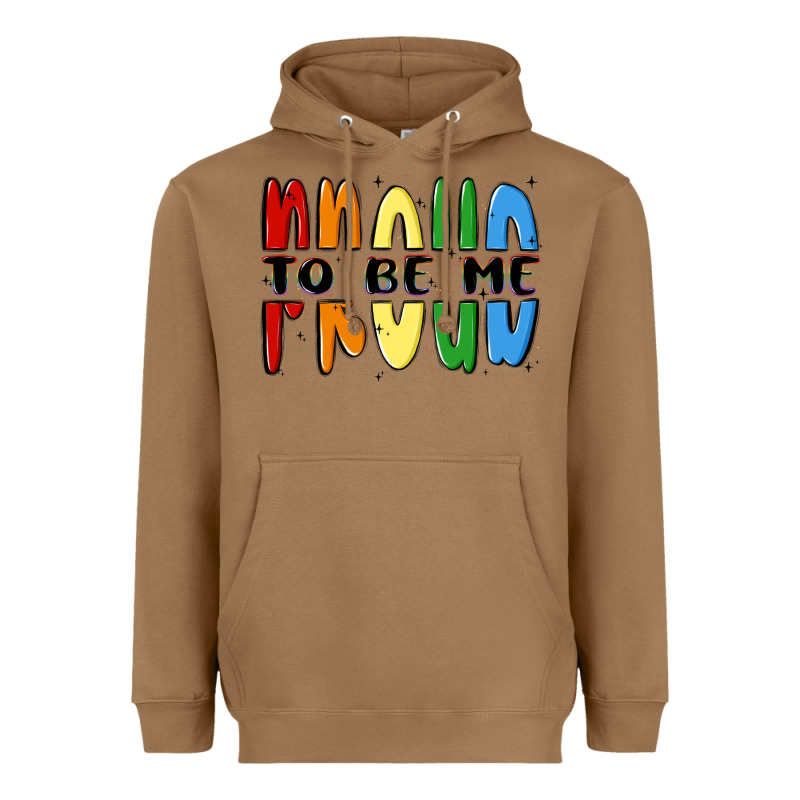 Proud To Be Me Heavyweight Hoodie by MaliasSmallBusiness | Teevron