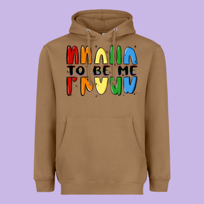 Proud To Be Me Heavyweight Hoodie Designed By Maliassmallbusiness
