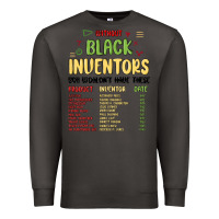 Smoke black inventors black history Premium Sweatshirt - MaliasSmallBusiness