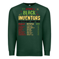 Sports Green black inventors black history Premium Sweatshirt - MaliasSmallBusiness